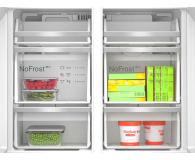 Lodówka Bosch KFI96AXEA Multidoor No Frost 183cm Czarna Stal Szczotkowana Dystrybutor Kostkarka WiFi 574L - 1516164 - zdjęcie 6